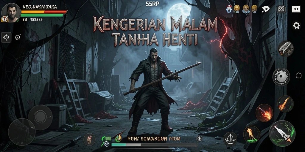 Gameplay menakutkan di dalam suasana mencekam