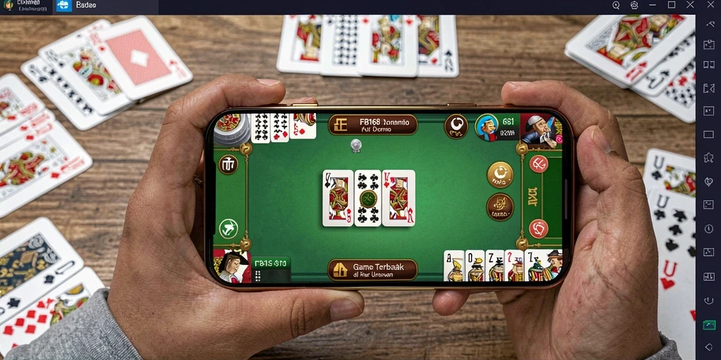 Screenshot gameplay Domino FB168 yang seru dan interaktif.