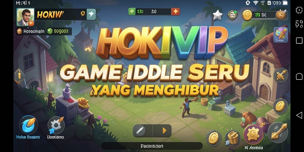 Screenshot gameplay HOKIVIP yang menampilkan keseruan bermain Idle.