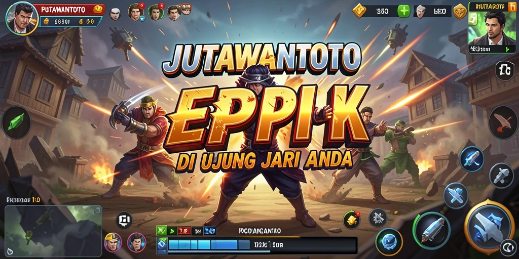 Tangkapan layar JUTAWANTOTO menampilkan aksi pertarungan yang mendebarkan.