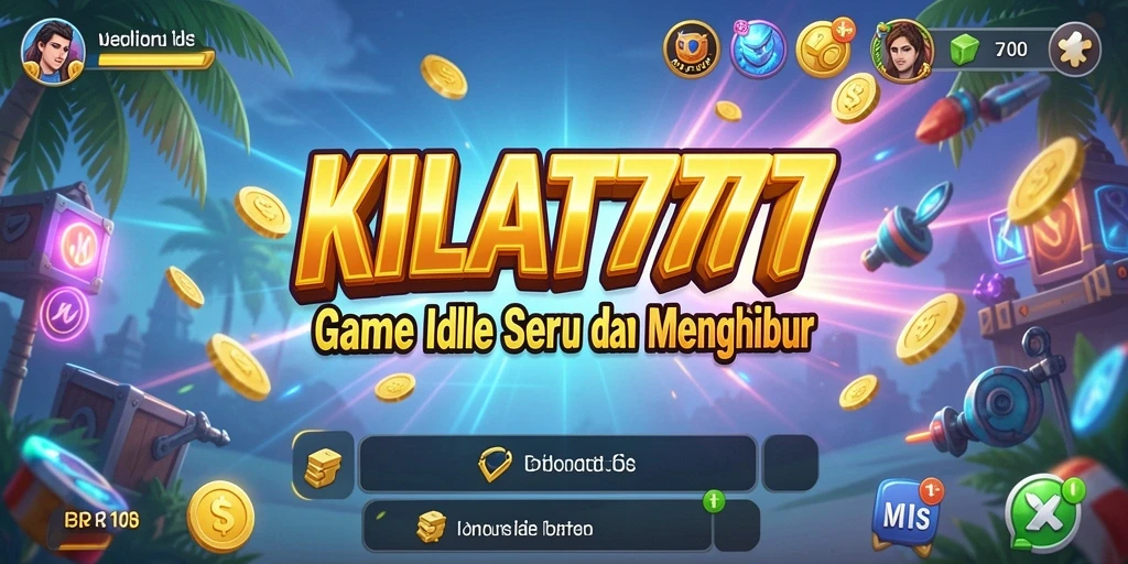 Tampilan gameplay KILAT777 yang seru dan menghibur.