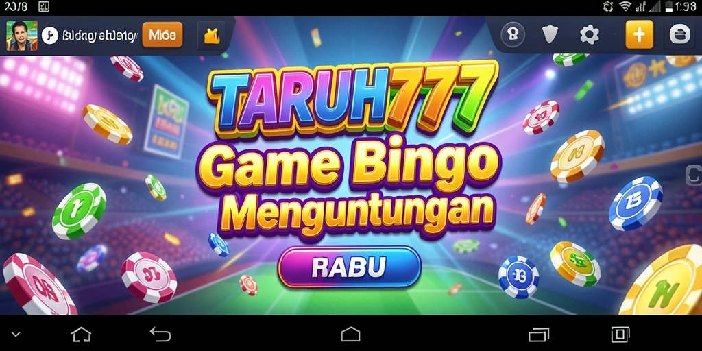 Tampilan gameplay TARUH777 yang mendebarkan dan penuh warna.
