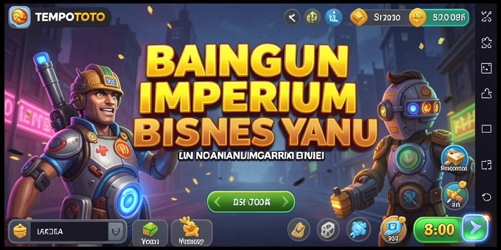 Tampilan gameplay <strong>TEMPOTOTO</strong> yang menarik dan menantang para pemain Tycoon.