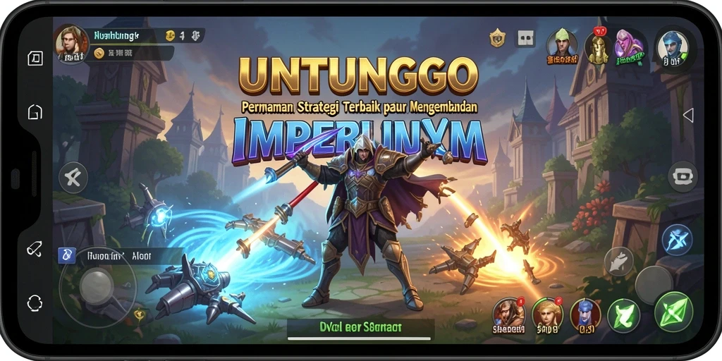 Tangkapan layar utama dari gameplay seru UNTUNGGO.