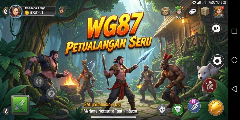 Tampilan menarik dari gameplay WG87 yang penuh petualangan.